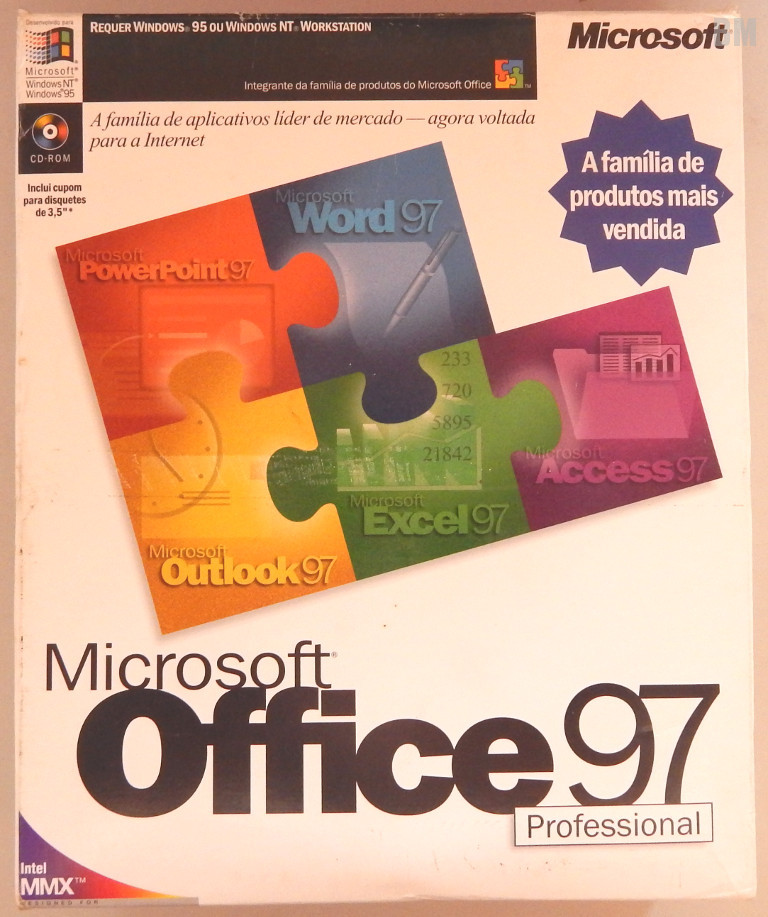 RetroUnboxing: Microsoft Office 97 Professional