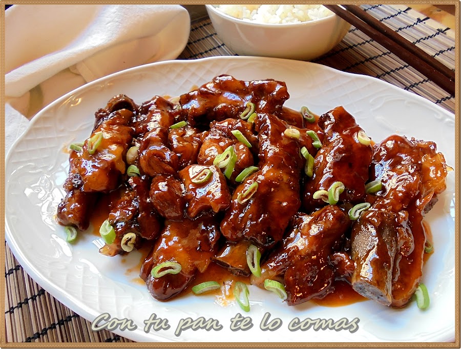 Costillitas agridulces