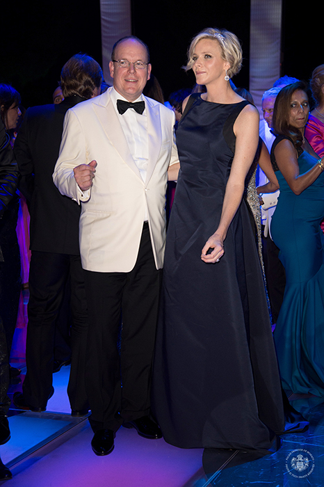 Red Cross Ball 2014 - Prince Albert and Princess Charlene