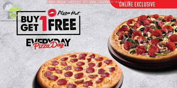 Pizzahut Kuwait - Buy 1 Get 1 Free