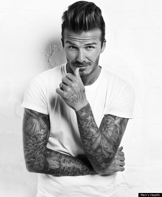 my new plaid pants: David Beckham Five Times