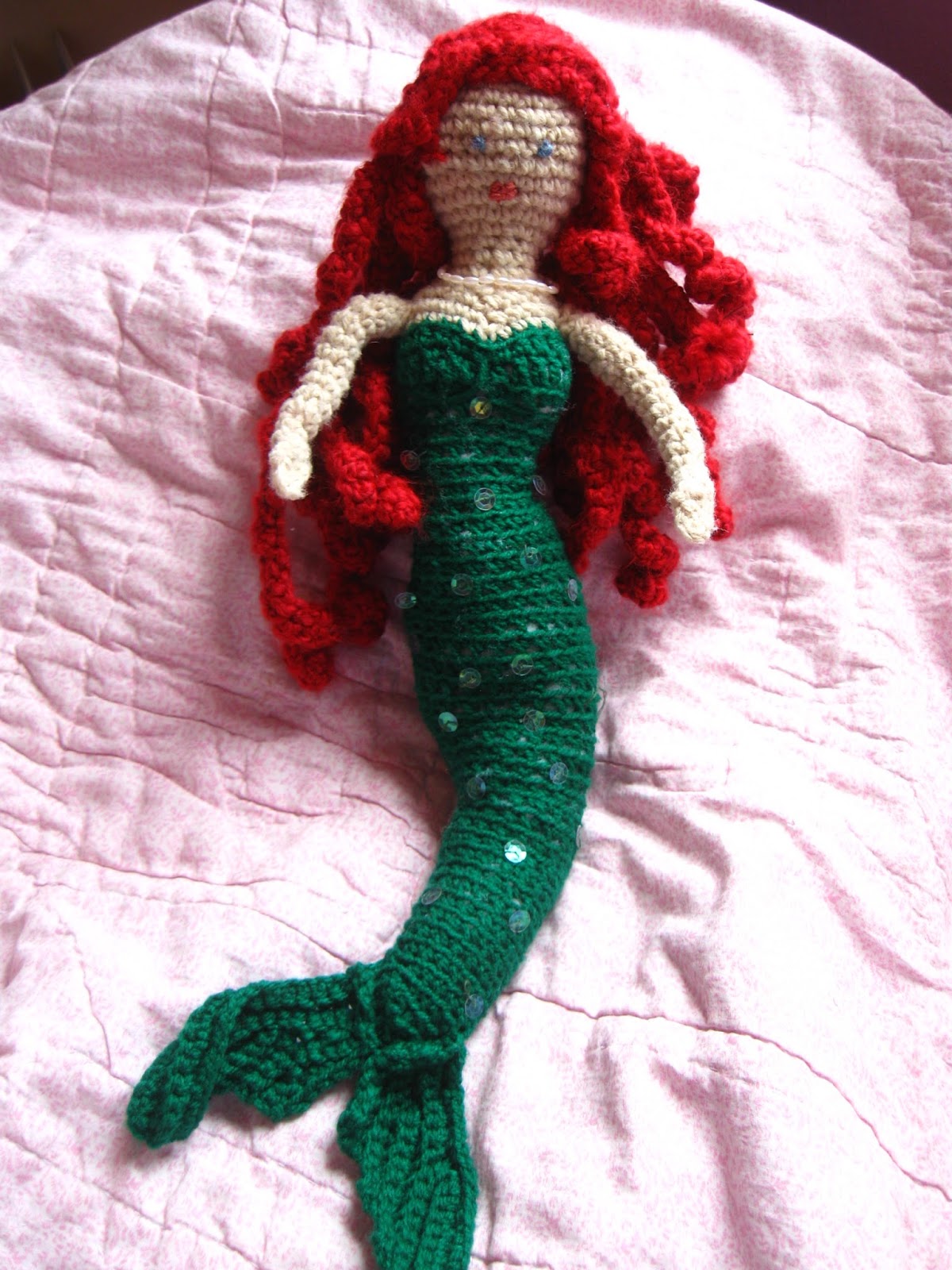 Gladness of Heart Little Mermaid Crochet Doll