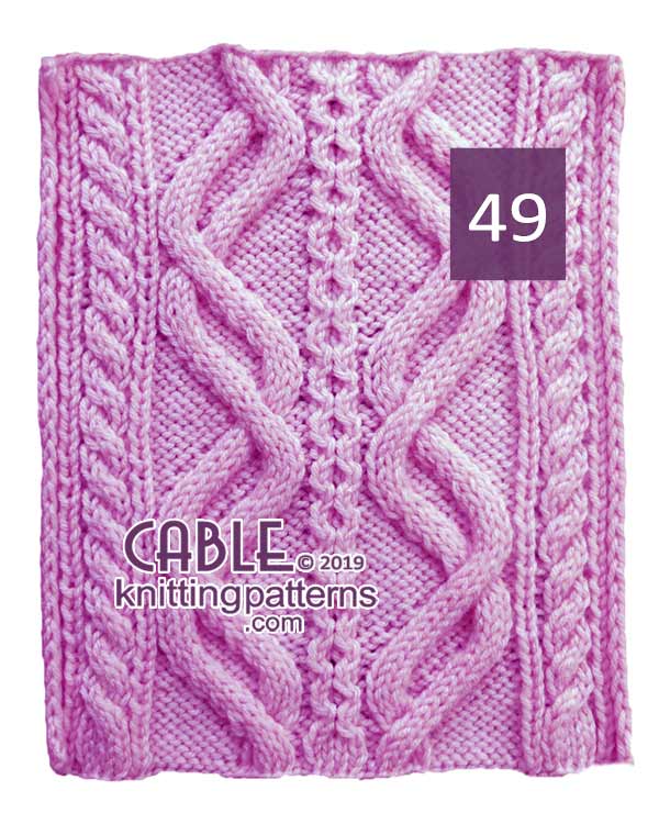 Cable Knitting Pattern 49 Cable Knitting Patterns