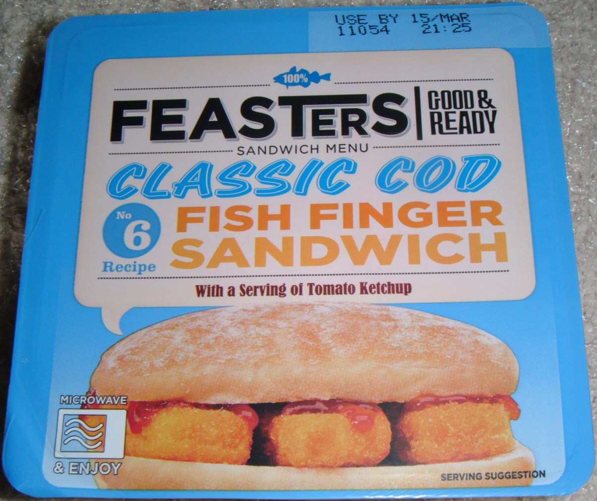 FOODSTUFF FINDS Classic Cod Fish Finger Sandwich [Feasters] (By Cinabar)