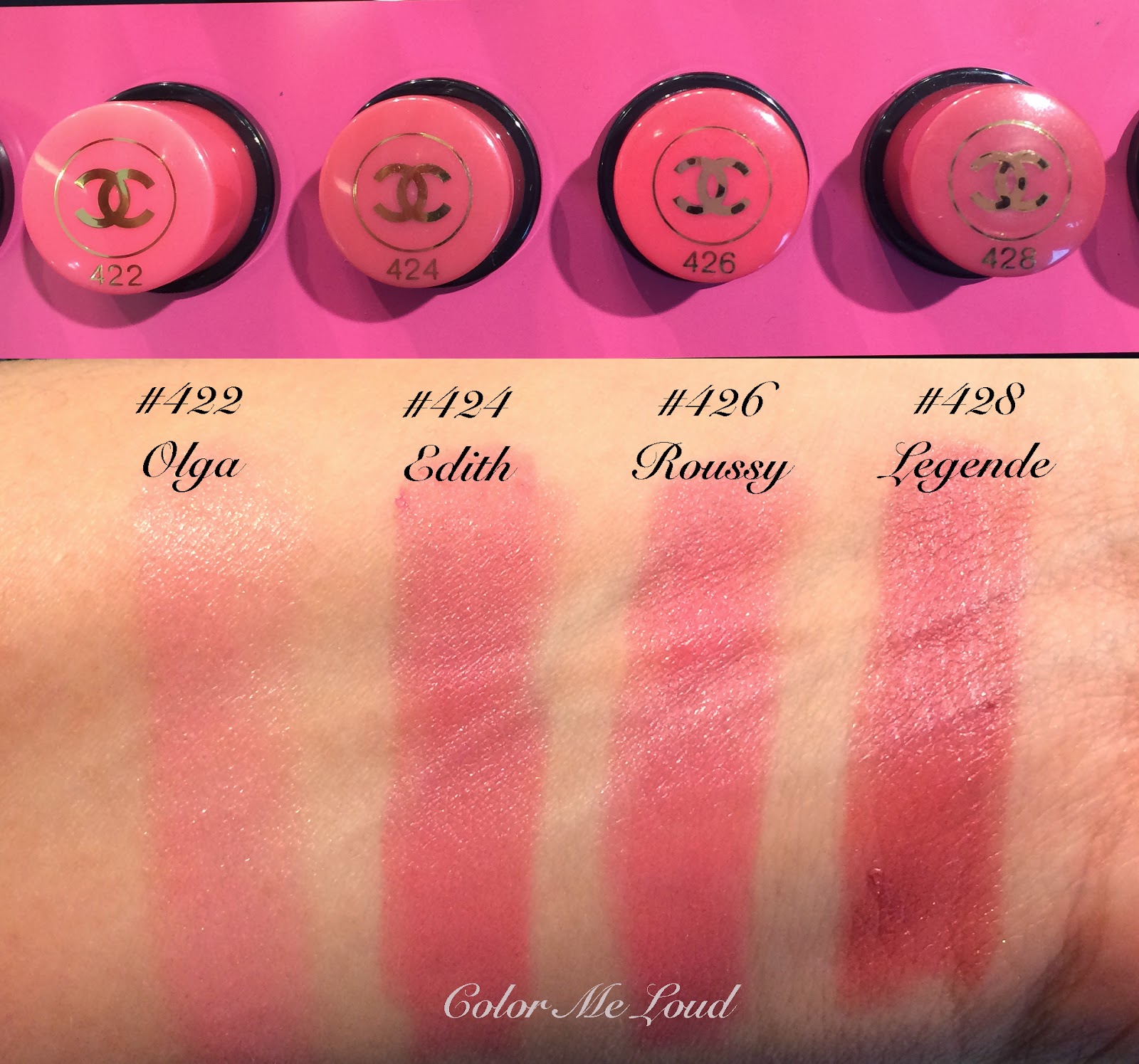 Chanel Rouge Coco Ultra Hydrating Lip Colour #416 Coco & #454 Jean