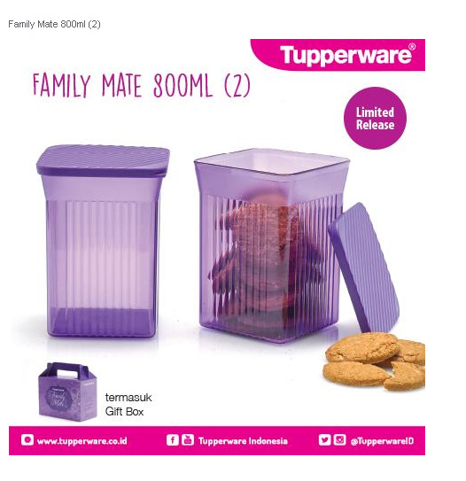 halfaz jogja tupperware promo family mate 800ml 2 halfaz jogja tupperware promo family mate 800ml 2