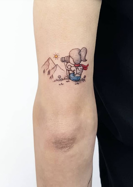 Mini tatuagens coloridas Mini tatuagens coloridas