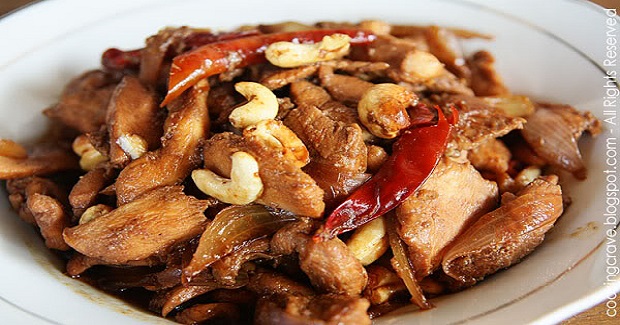 Stir Fried Sweet & Spicy Chicken With Cashew Nuts Recipe Stir Fried Sweet & Spicy Chicken With Cashew Nuts Recipe