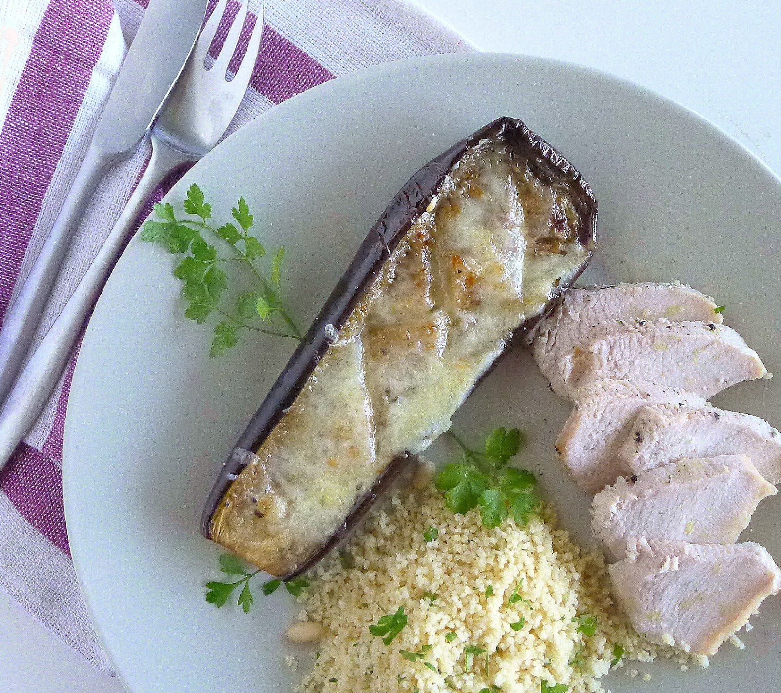 MY KITCHEN IN SPAIN EGGPLANT DOES DOUBLEDUTY