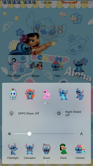 Oppo Themes: Lilo & Stitch Theme