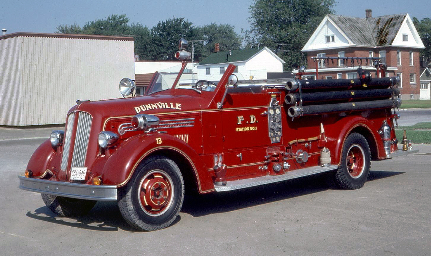 transpress nz 1950 BickleSeagrave 625 GPM Fire Pumper