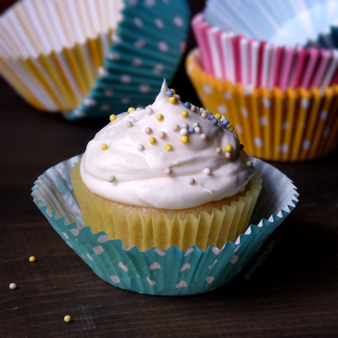 SingleServing Vanilla Cupcake (With Video! Or not.)