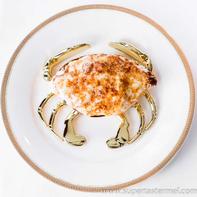 T'ang Court 唐閣 baked seafood rice in crab shell
