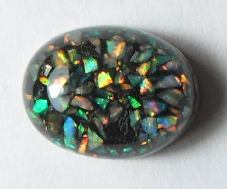 low-quality synthetic opal
