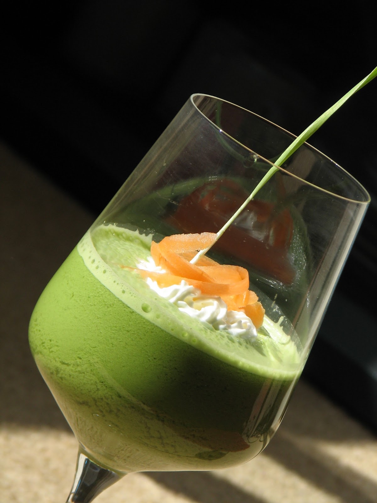 Chilled Coriander Juice