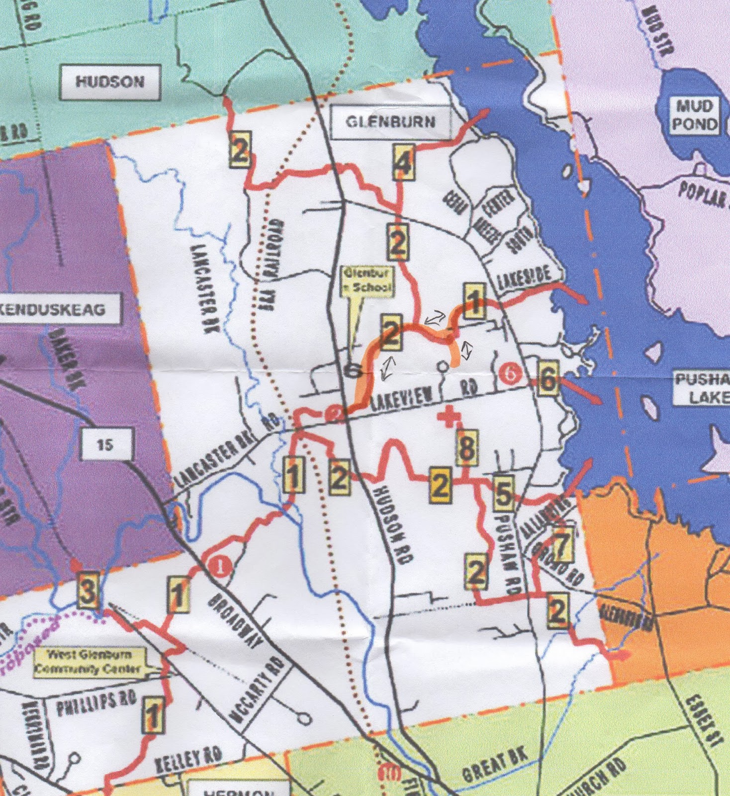 Hiking in Maine with Kelley 2/18/14 Glenburn Snowmobile Trails