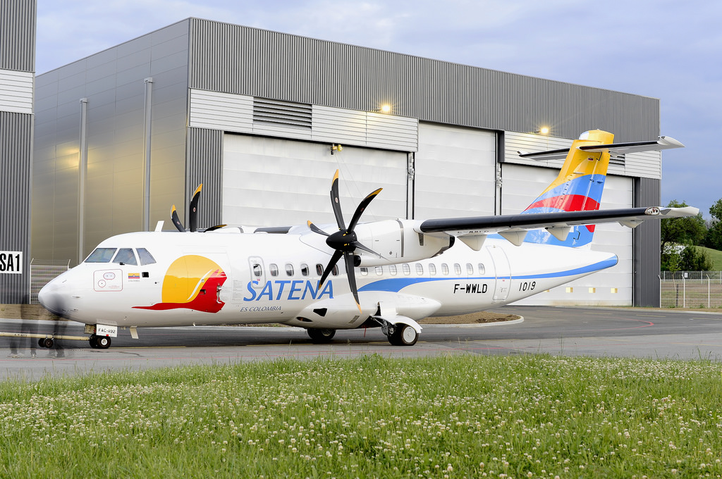 FAC1192, el nuevo ATR-42 600 de SATENA.
