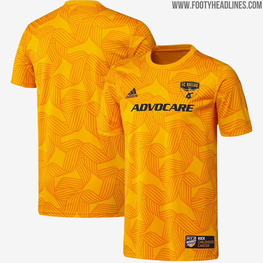 24 Adidas MLS Kick Childhood Cancer PreMatch Jerseys Released Footy