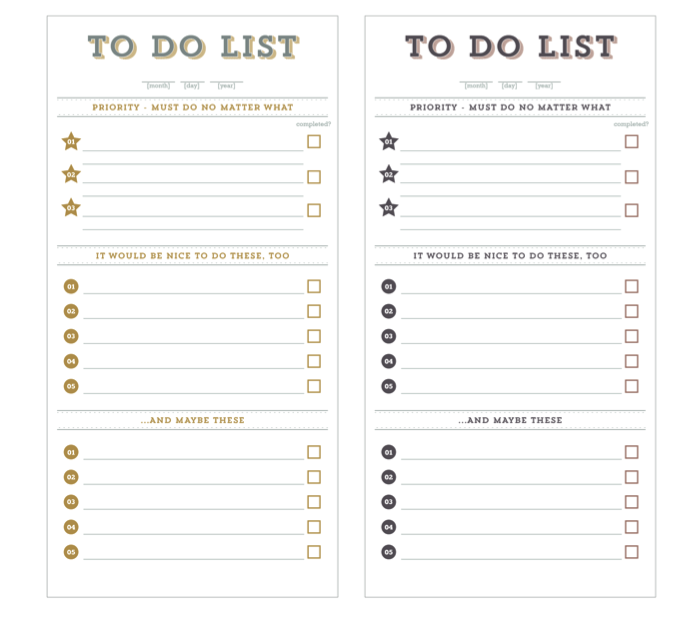 my todo list my todo list