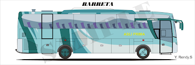 DESIGN BUS 2D BARRETA KAROSERI INDONESIA