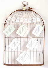Bird Cage Wedding Table Planner