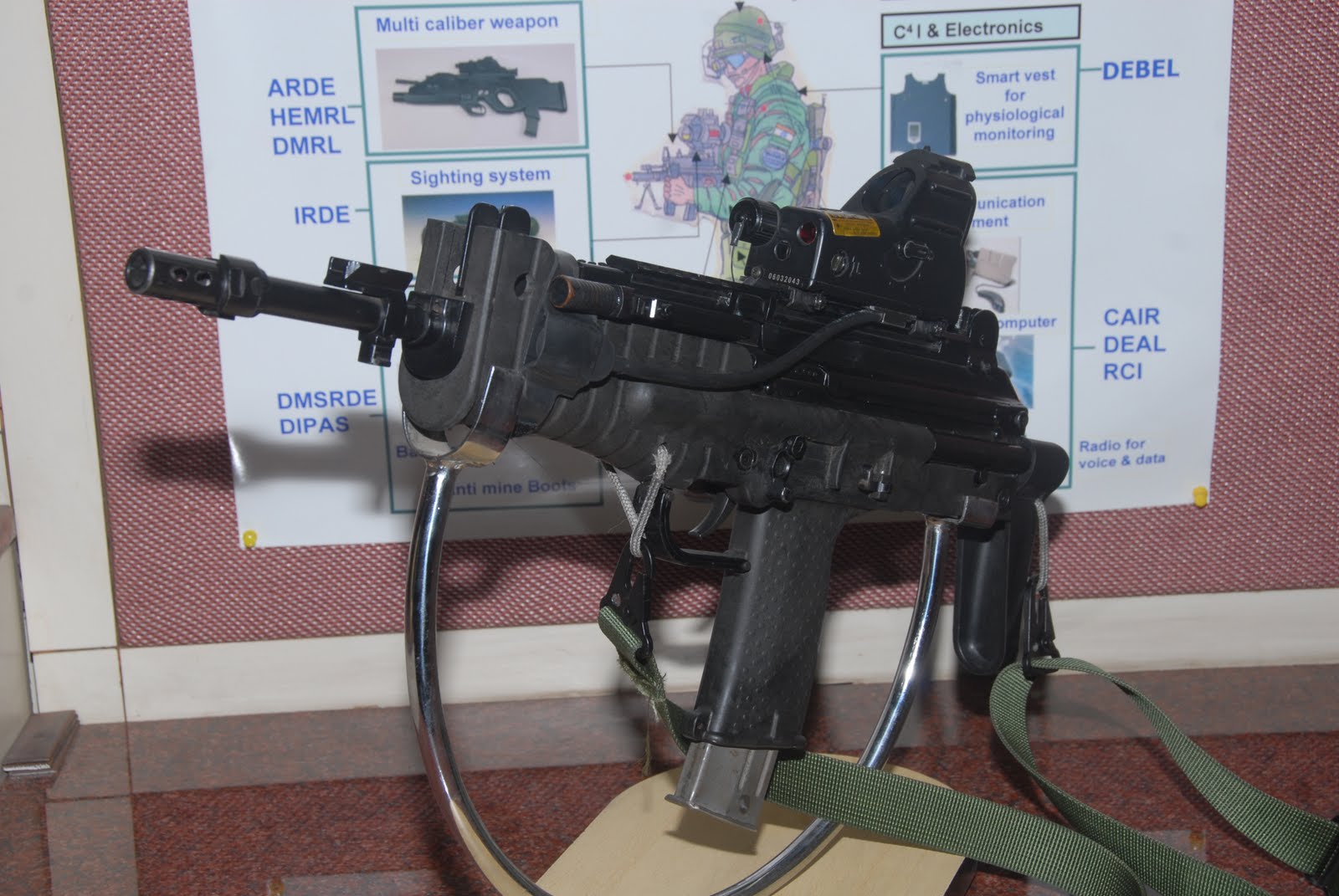 Caution India DRDO'S NEW LIGHT MACHINE GUN