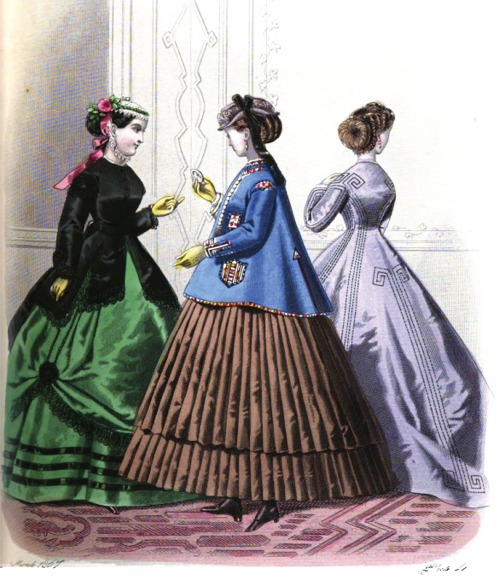 Late Victorian Era Clothing: Late Victorian Era Fashion Plate - March ...