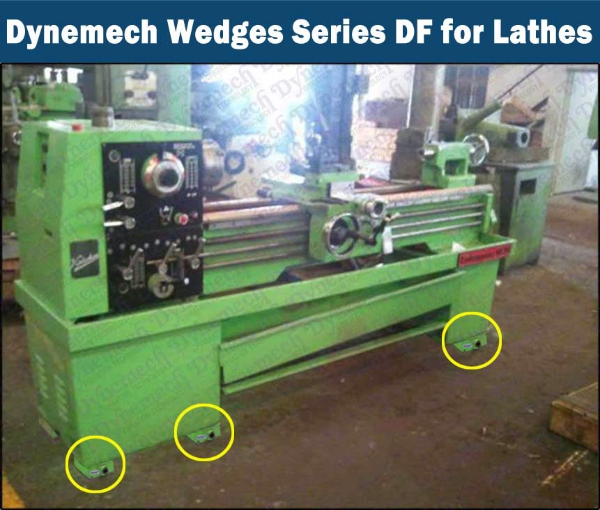 Dynemech Systems Vibration Control Dynemech Lathe Leveling Jacks and