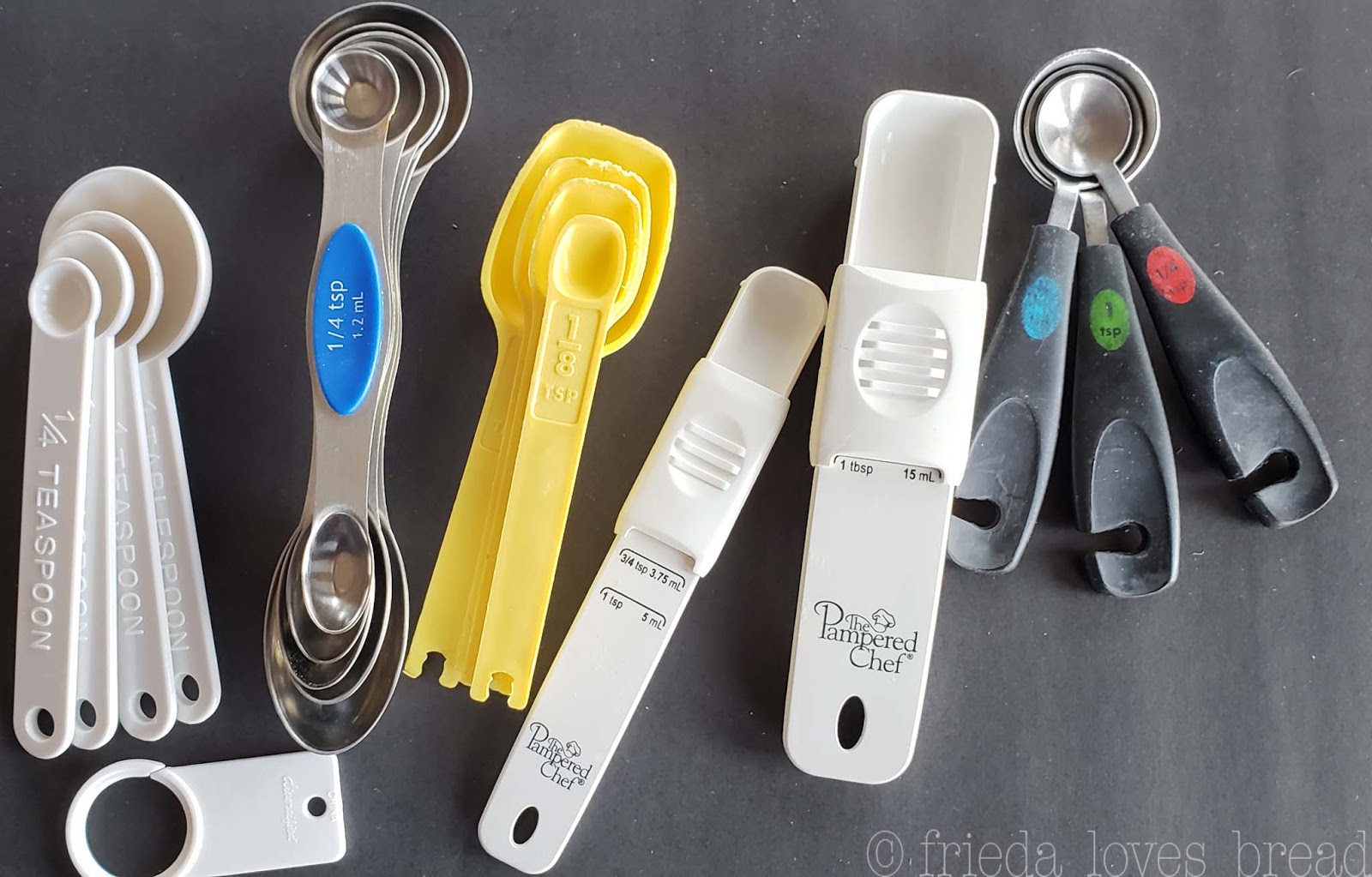 Frieda Loves Bread Essential Kitchen Tools Measuring Spoons