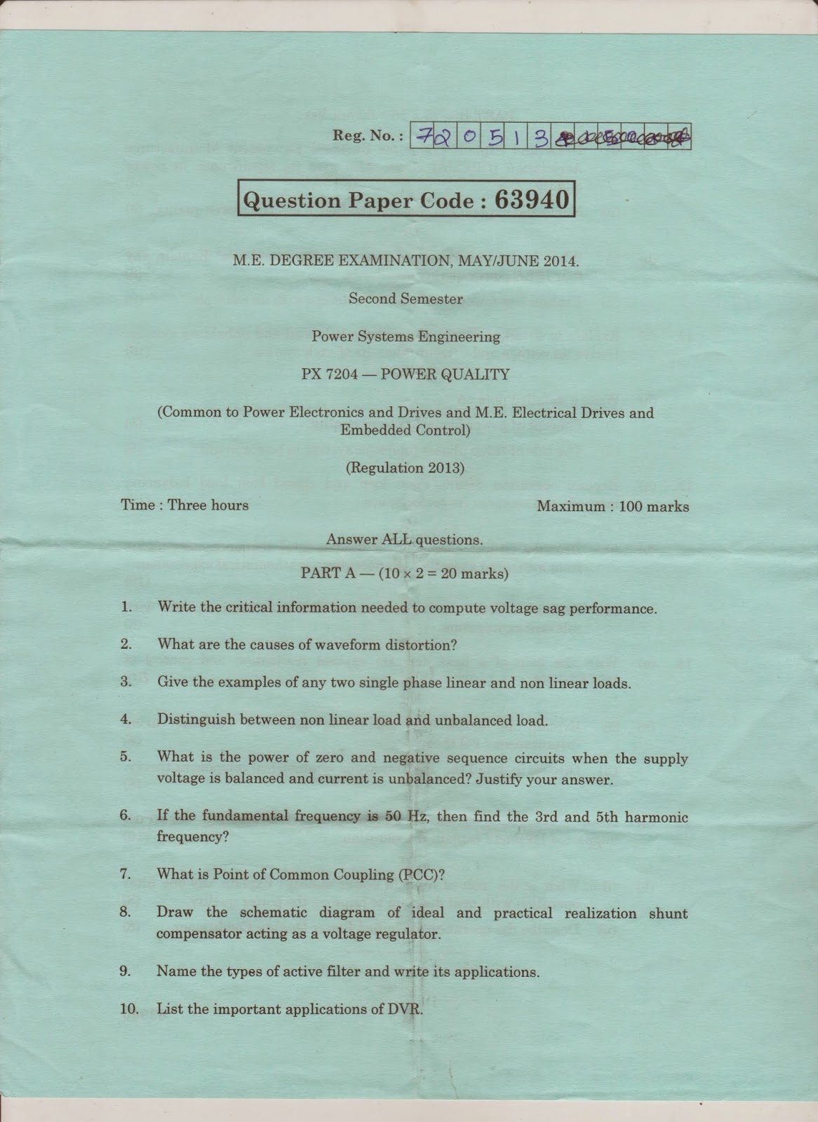 ANNA UNIVERSITY ME(MASTER OF ENGINEERING)PREVIOUS QUESTION PAPERS