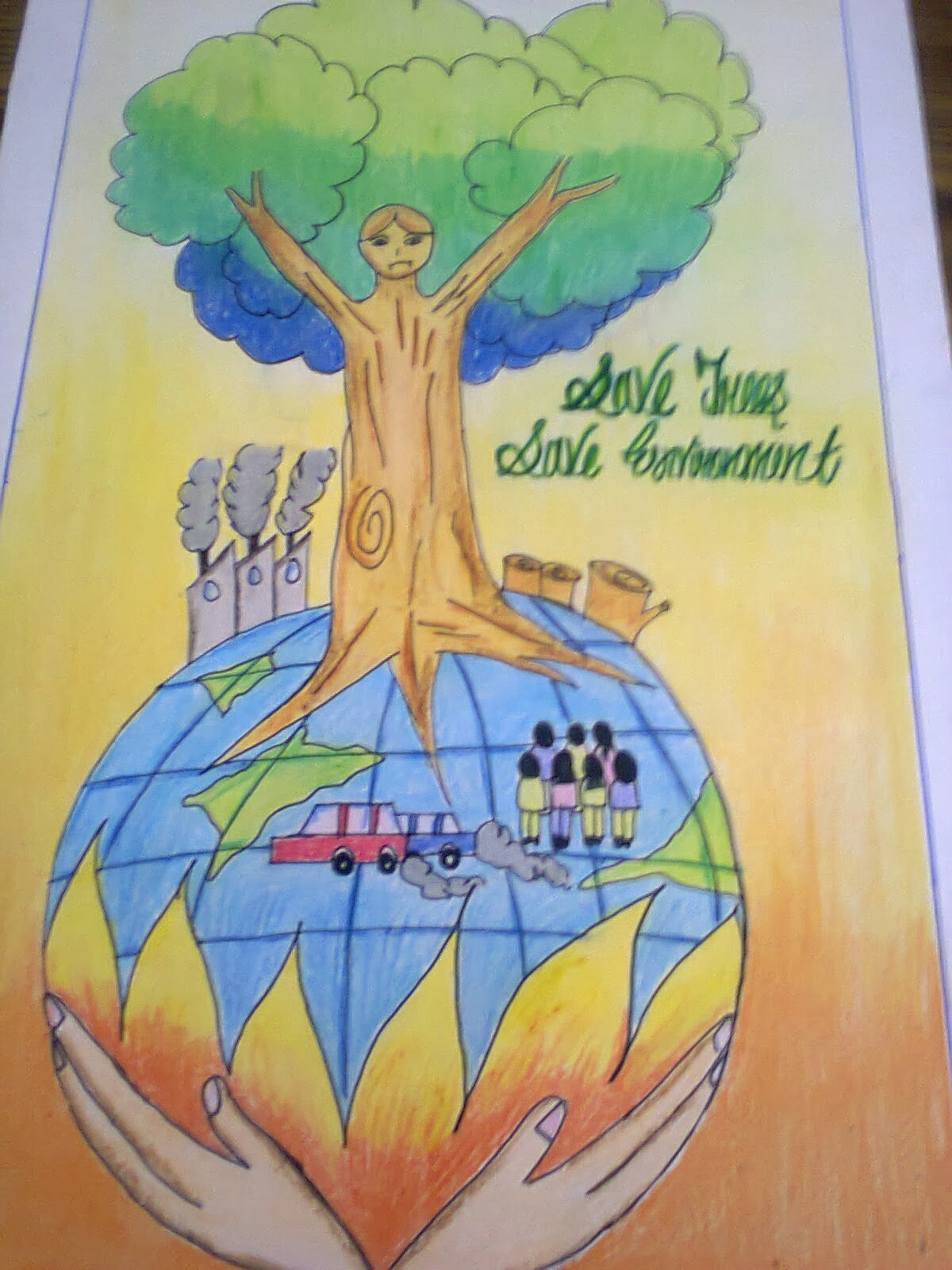 LIBRARY KV BSF RAMPURA ( FAZILKA ) Golden Jubilee Drawing Competition