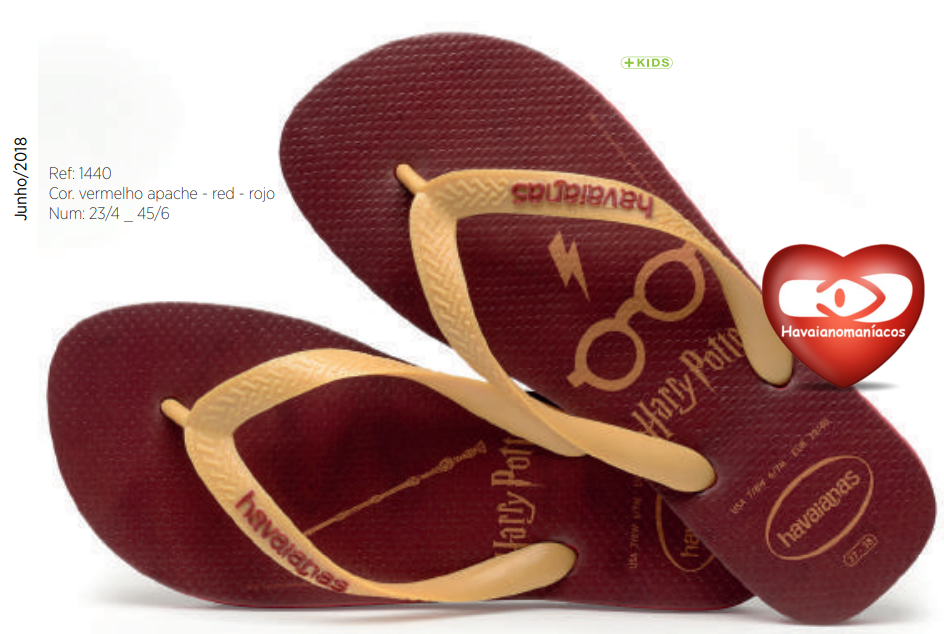 chinelo havaianas harry potter preço
