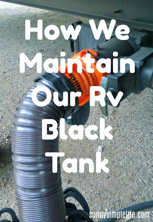 rv tips, black tank