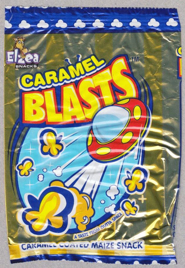 Cuan's curious collections Local snack packaging