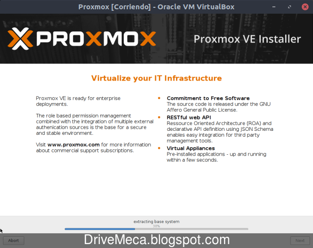 Como instalar Proxmox VE