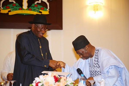 ahmadu ali bows to jonathan