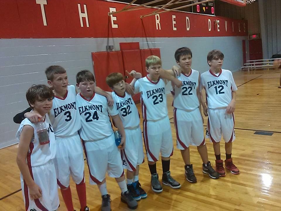 ELKMONT BASKETBALL ELKMONT YOUTH BASKETBALL STARTED TODAY