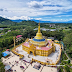 Pagoda Taman Alam Lumbini, Destinasi Wisata Religi Dan Spot Foto Menarik Di Daerah Berastagi