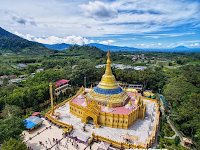 Pagoda Taman Lumbini, Wisata Religi yang Tawarkan Spot Foto Keren