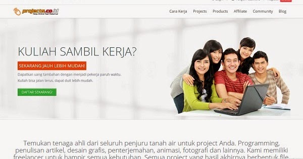 Lowongan Freelance di Projects.co.id - BERKARIR RIAU