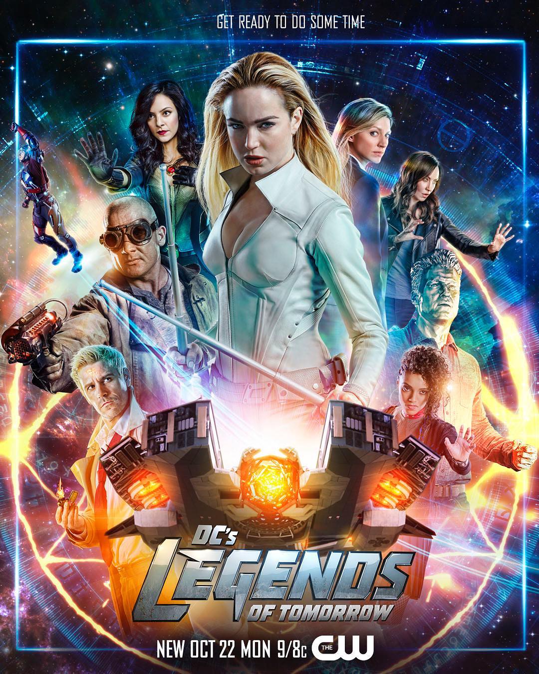 Why Run to the TARDIS Legends of Tomorrow Season 4 Poster Why Run to the TARDIS Legends of Tomorrow Season 4 Poster