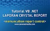 Cara Munculkan Crystal Report Control di VB .NET