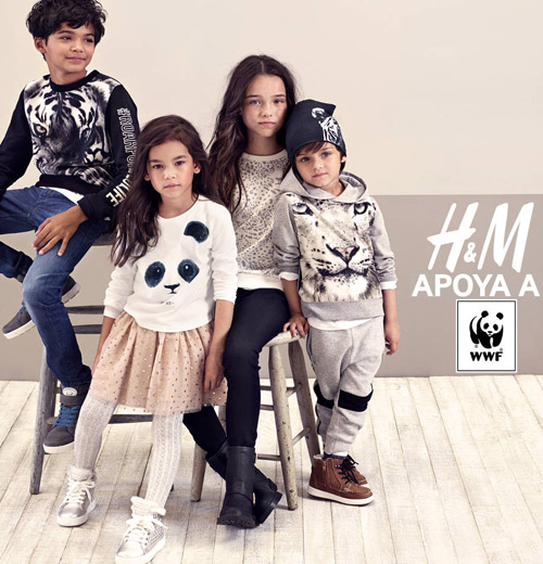 H&M y WWF colección de ropa infantil Colección de ropa infantil HM y WWF