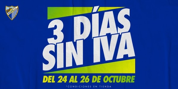 Málaga, llegan los tres días sin IVA