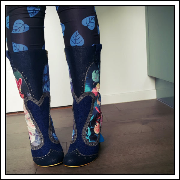 wearing irregular choice alice lost your muchness boots front wearing irregular choice alice lost your muchness boots front