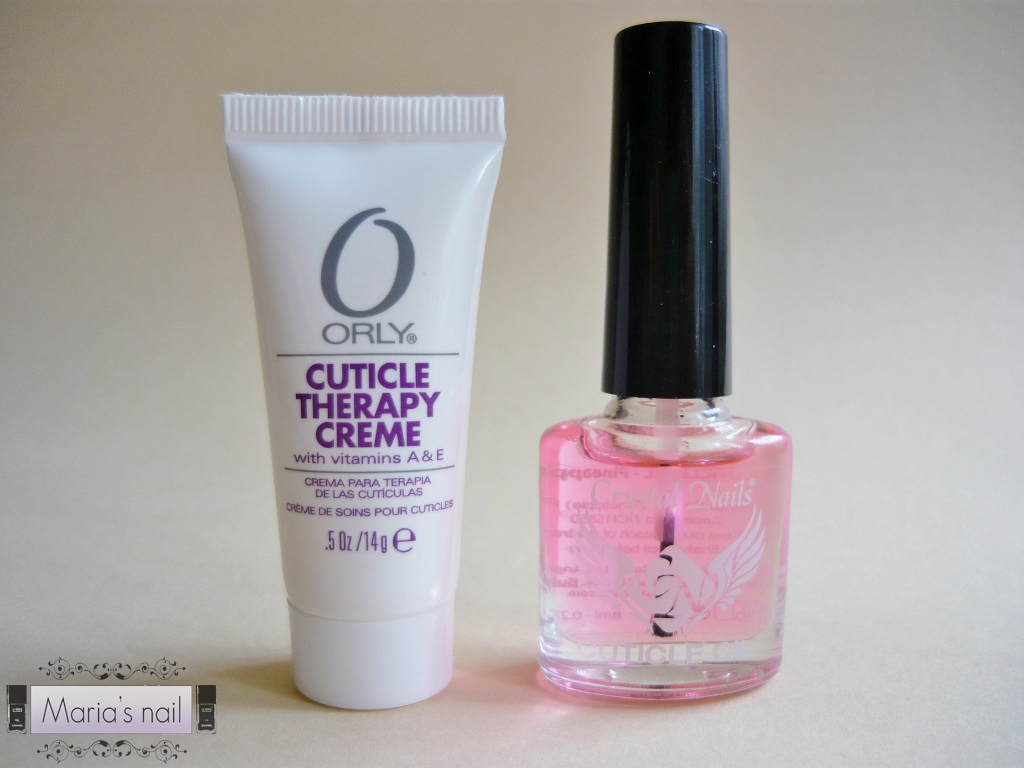 Maria's nail 147. Körömágybőr ápolás Crystal Nails Cuticle Oil és