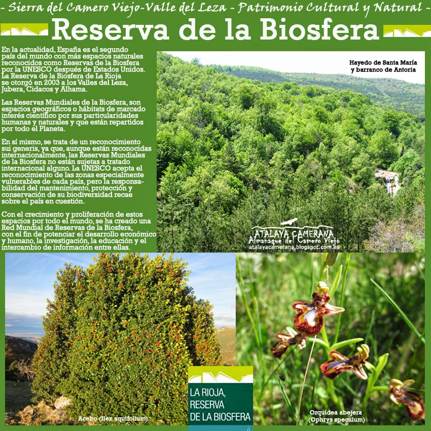 Sierra del Camero Viejo: Reserva de la Biosfera