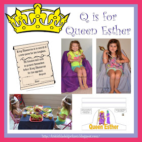 http://www.biblefunforkids.com/2014/08/preschool-alphabet-q-is-for-queen-esther.html
