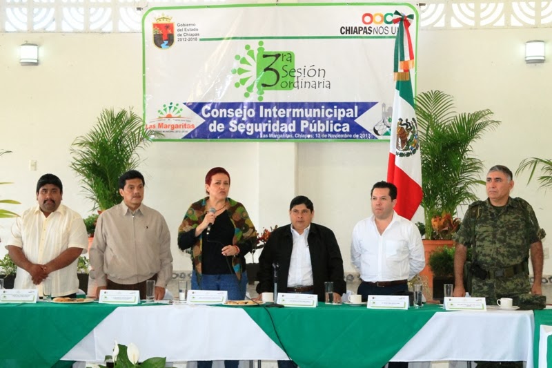 MERIDIANO90 Las Margaritas sede de la tercera reunión Intermunicipal
