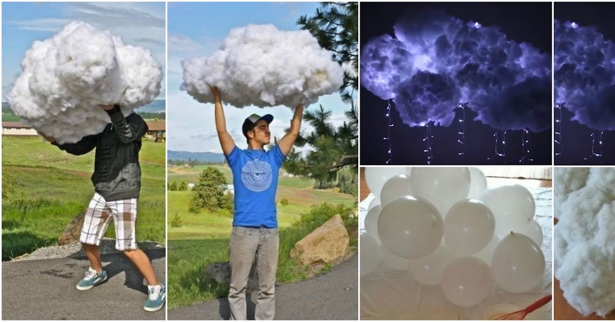 Aprende cómo hacer nubes decorativas con